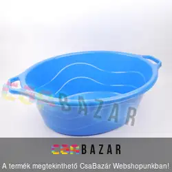 Füles ovál tál 12L