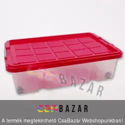 Ágyalatti gurulós tárolódoboz 60x40 cm