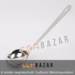 Fém merőkanál 30 cm