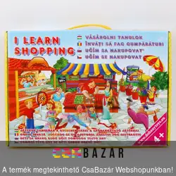 Vásárolni tanulok társasjáték
