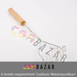 Fanyelű spirál kézi burgonya törő