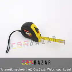 3 m-es mérőszalag