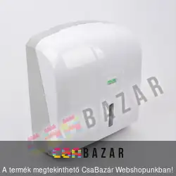 Vialli fali hajtogatott papírkéztörlő tartó K40 - fehér