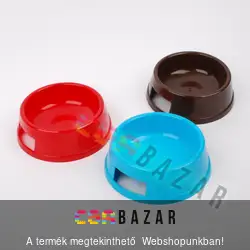 Műanyag mini kutyatál