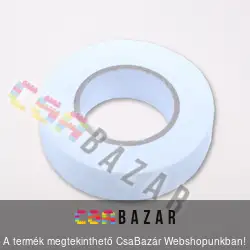 Szigetelőszalag 20 m fehér