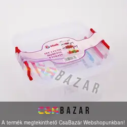 Szögletes tárolódoboz szett füllel 4 db-os