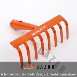 Gereblye lemezből 8-as