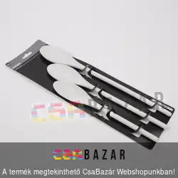 Műanyag keverőkanál szett 3 db-os
