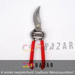 Kovácsoltvas metszőolló szivacsos nyéllel 20 cm