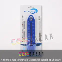 Medence hőmérő kék