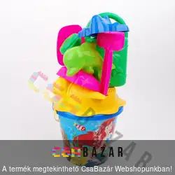 Óriás homokozó szett 9 db-os