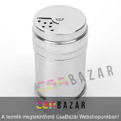 Inox sószóró 8 cm