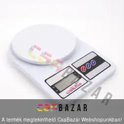 Digitális konyhai mérleg 7 kg