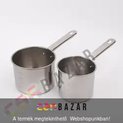 Rozsdamentes mércés kiöntő készlet 2db-os