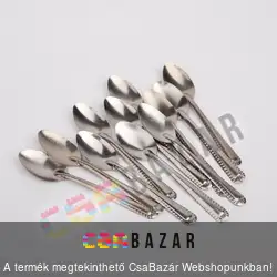 Mokkáskanál szett 12 db-os