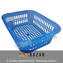 Műanyag kosár nagy 41x31x13 cm