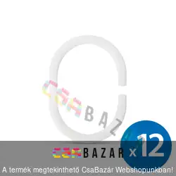 Zuhanyfüggöny karika ovális 12 db