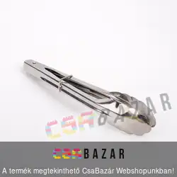 Salátakiszedő húsfogó csipesz 21 cm