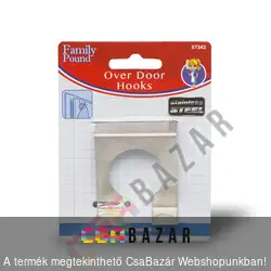 Dupla karos ajtó akasztó