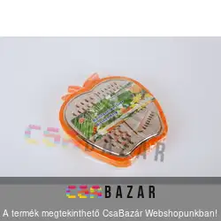 Alma alakú konyhai reszelő