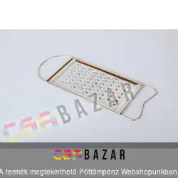 Hagyományos konyhai kézi reszelő egy lyukmérettel