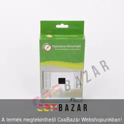 Tépőzáras, öntapadós szúnyogháló 100x100 fekete