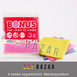 Bonus Univerzális törlőkendő 3db-os