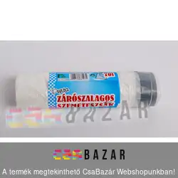 Szemetes zsák 70L zárószalaggal, 10db-os