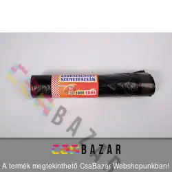 Szemetes zsák 160L zárószalaggal, 10db-os