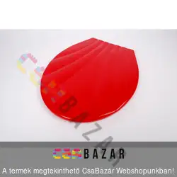 WC tető kagylós scoica