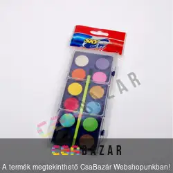 Vízfesték készlet 12db-os kis méretű