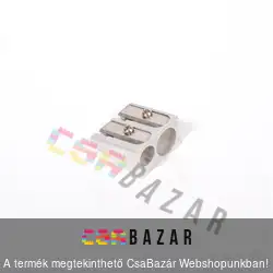 Ceruza hegyező fém dupla