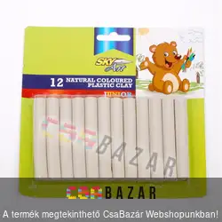 Gyurma natúr 12db-os