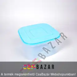 Műanyag ételtároló doboz magas Bella 1,5L