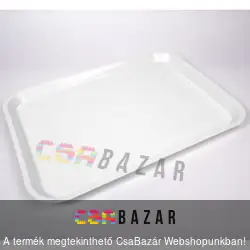 Nagy peremes felszolgáló tálca