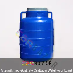 Hordó menetes tetővel, füllel 60l