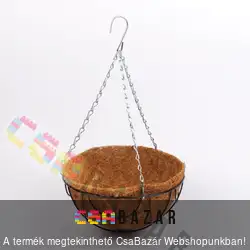 Kókuszrost függőkosár szett 30cm