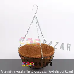 Kókuszrost függőkosár szett 40cm