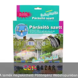 Párásító szett, párakapu - 15 m 8 db réz fúvóka