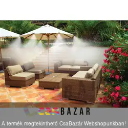 Párásító szett, párakapu - 15 m 8 db sárgaréz fúvókafej