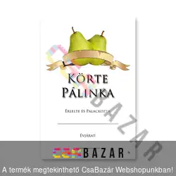 Pálinka címke Körte
