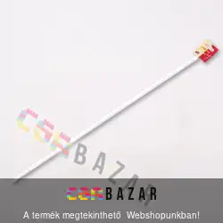 Vitrázs pálca, függönykarnis 80cm