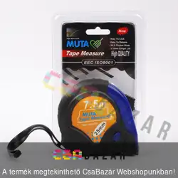 7,5 m-es mérőszalag Muta