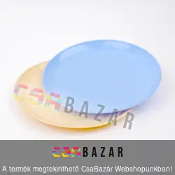 Nagy lapos tányér műanyag