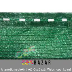 Raschel árnyékoló, kerítés háló 1,5x10m tekercs 90gr/nm