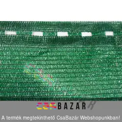 Raschel árnyékoló, kerítés háló 2,0x10m tekercs 90gr/nm