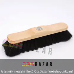 Partvis natur lakkozott lószőr