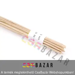 Bambusz virágtámasz 40cm 15db/cs. natur