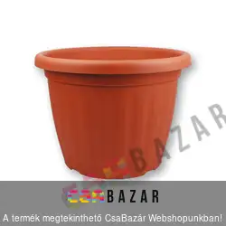 Virágcserép 40cm-es terrakotta