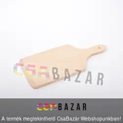 Nyeles fa vágódeszka 36x16 cm